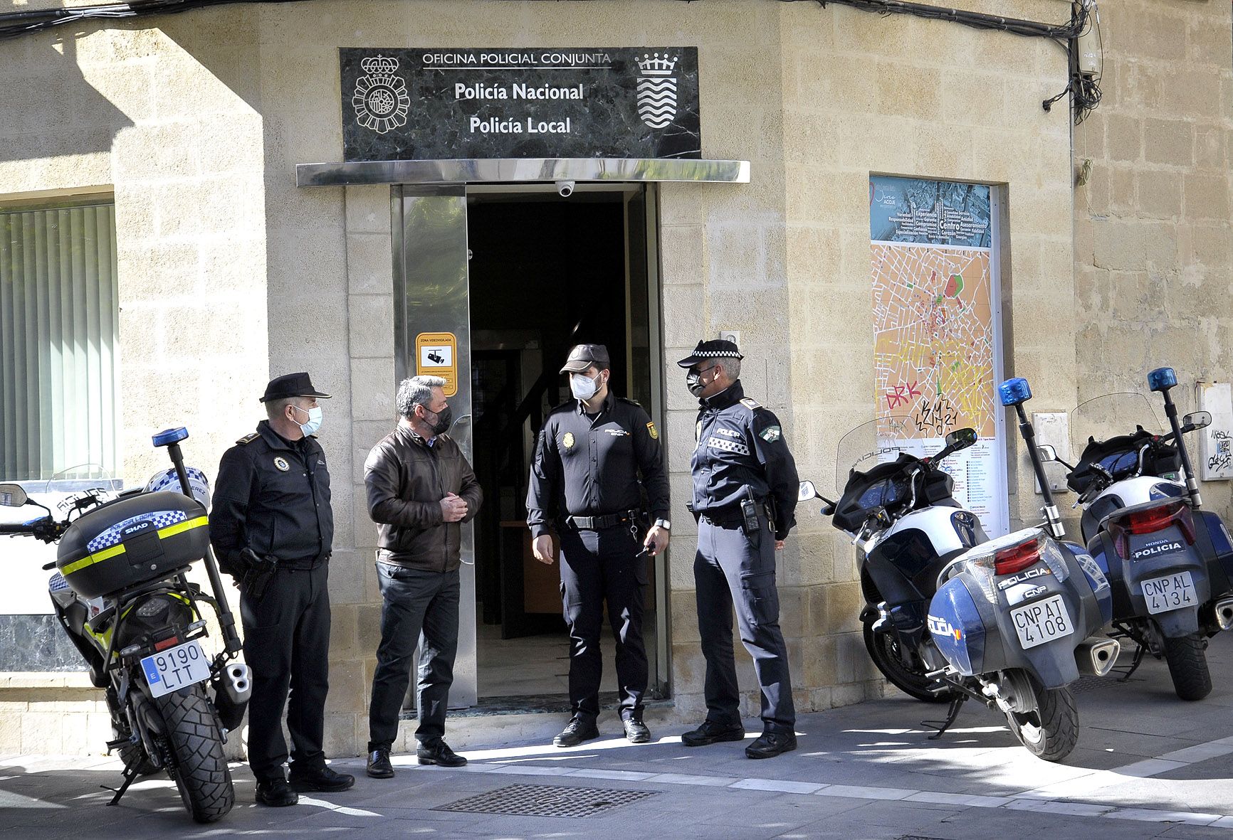 Abre al público la Oficina de Atención Policial del centro de Jerez.