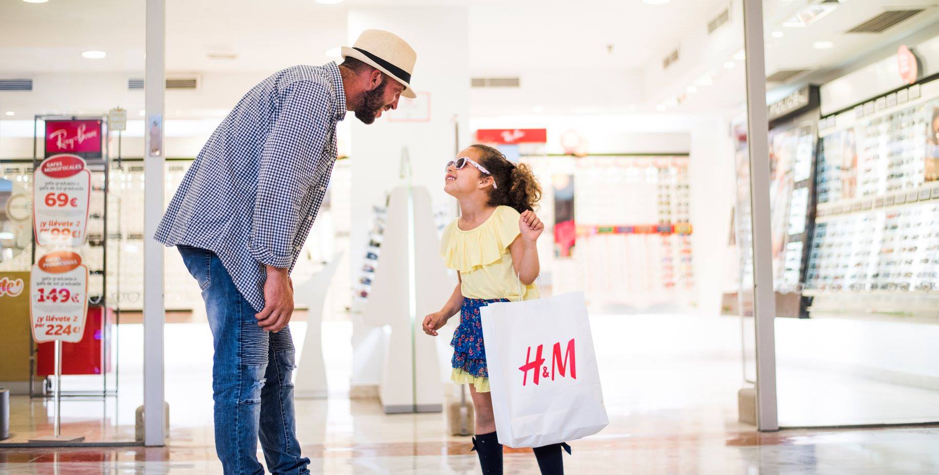 Una imagen promocional de H&M en Bahía Sur. FOTO: BAHÍA SUR. 