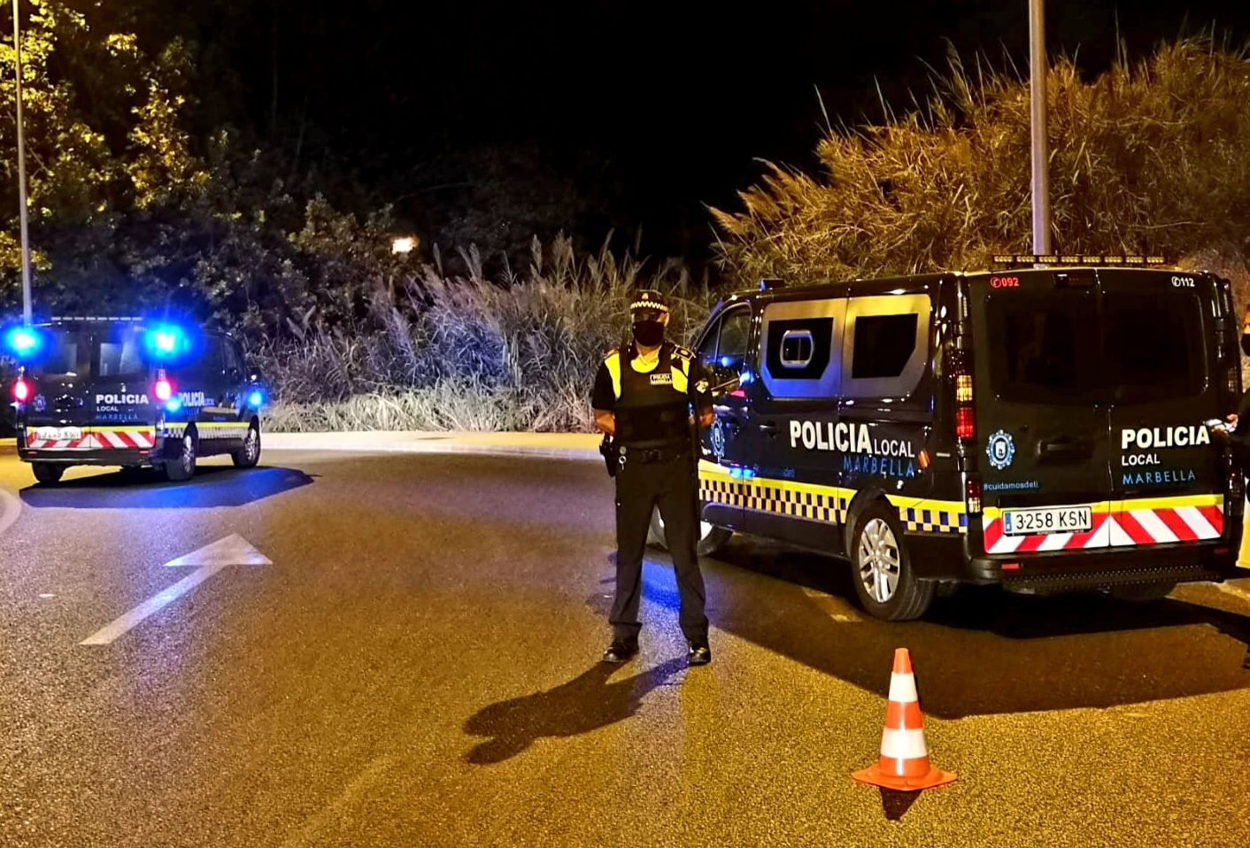 Policía Local de Marbella en una imagen reciente.