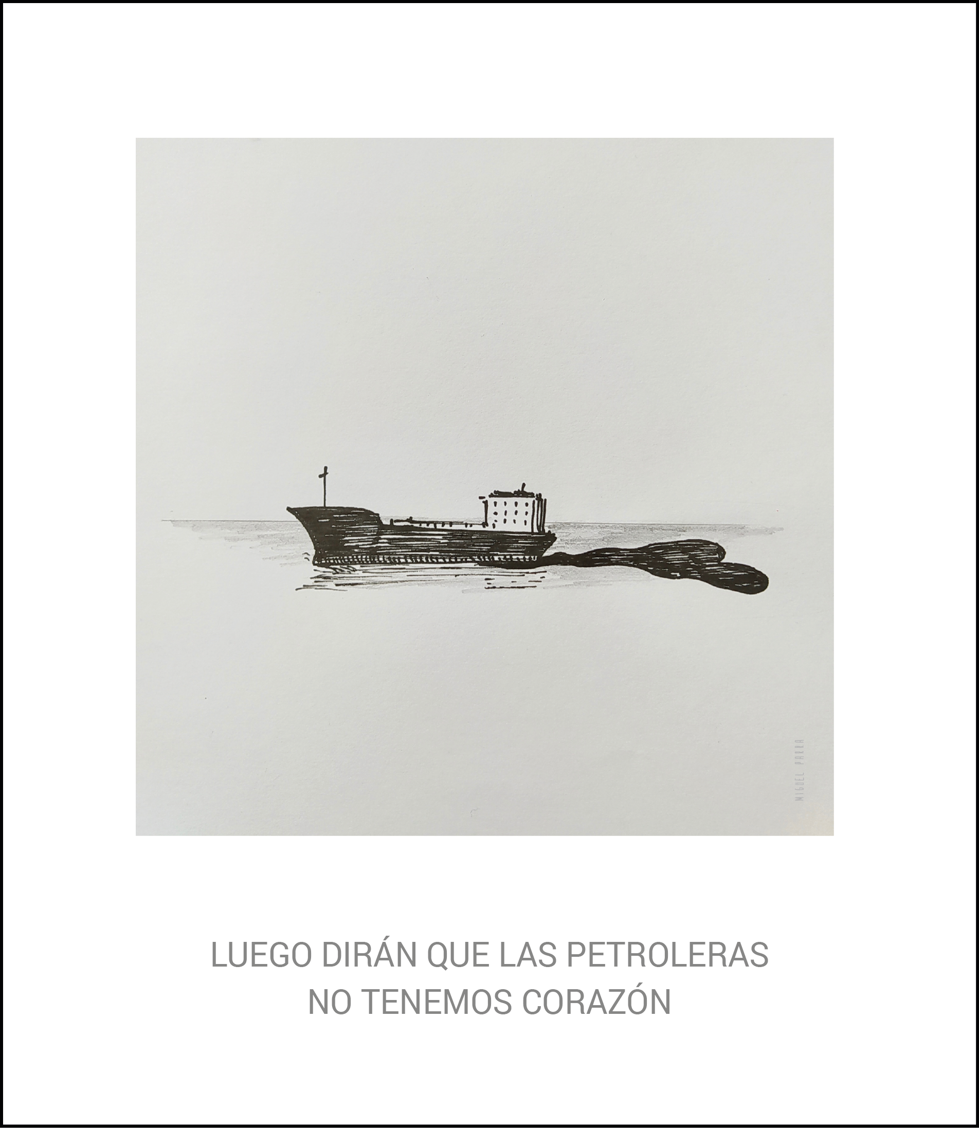 'Derrame', por Miguel Parra.