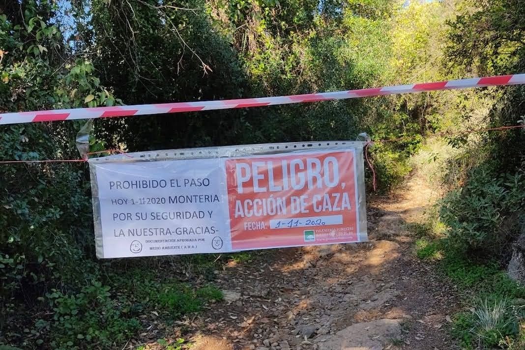 Una fotografía denuncia de Ecologistas en Acción sobre el cierre "ilegal" de caminos públicos