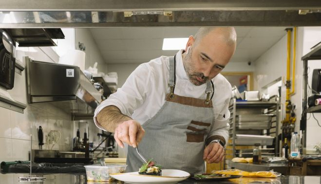 Jose Tallafigo, chef del restaurante EntreBotas. 