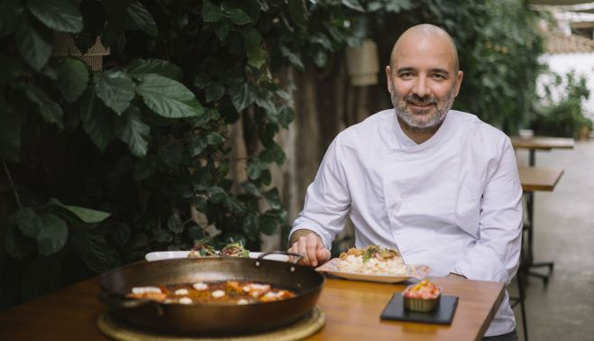 Jose Tallafigo, chef del restaurante EntreBotas. 