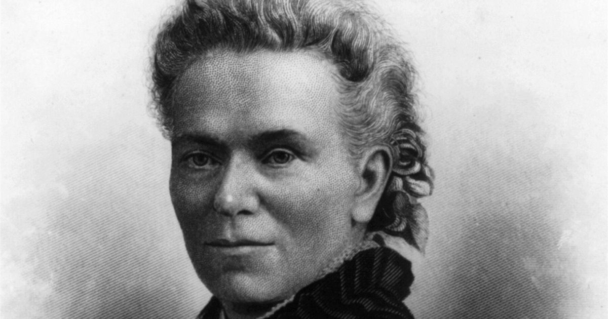 A nosotras, que investigamos. En la imagen, Matilda Joslyn Gage, la sufragista que luchaba por la libertad.