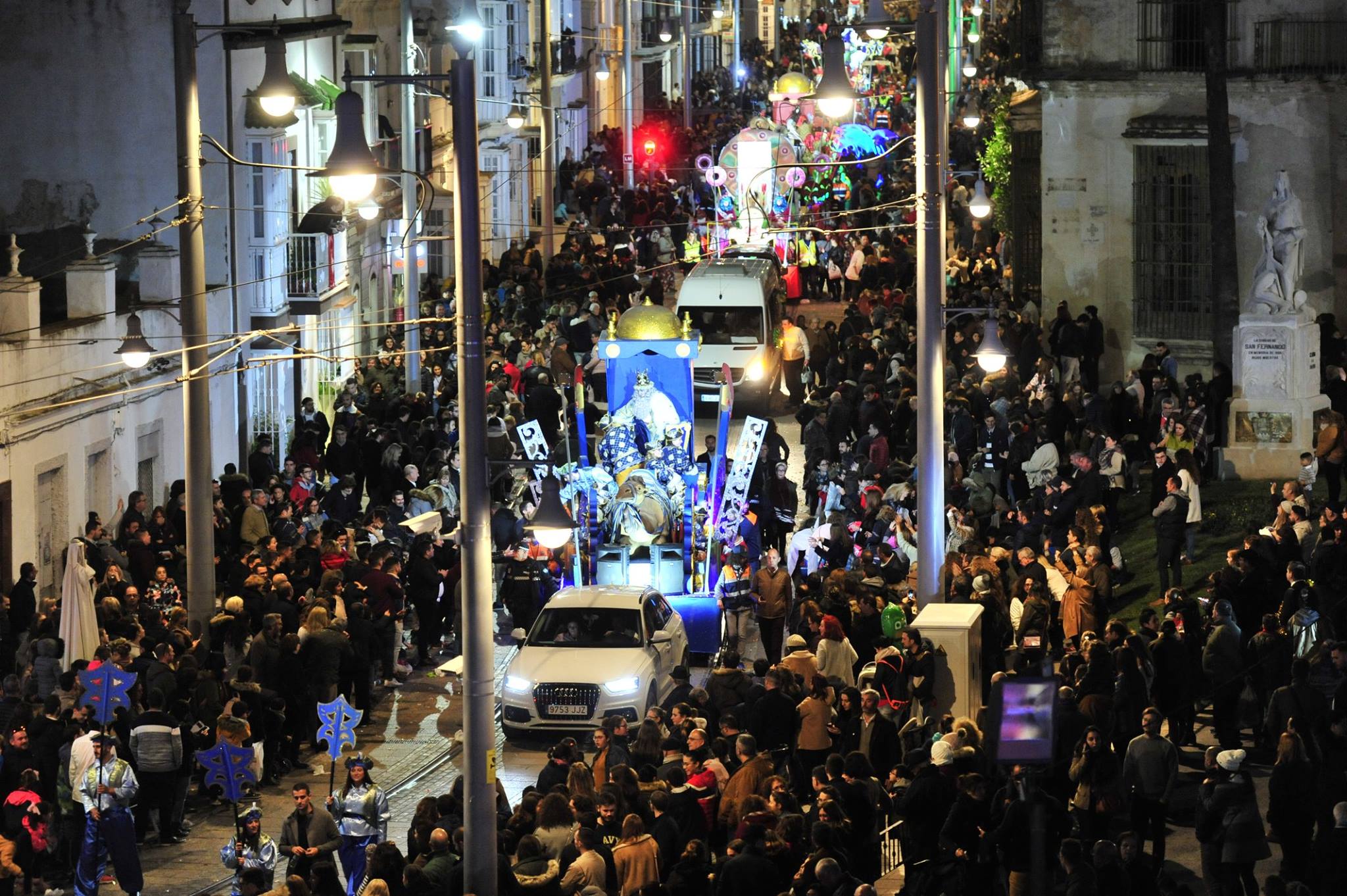 Cabalgata de Reyes del pasado 5 de enero en San Fernando, Cádiz. FOTO: San Fernando Red Ciudad
