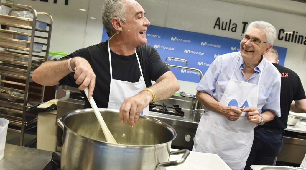 Ferran Adriá.  TELEFÓNICA.