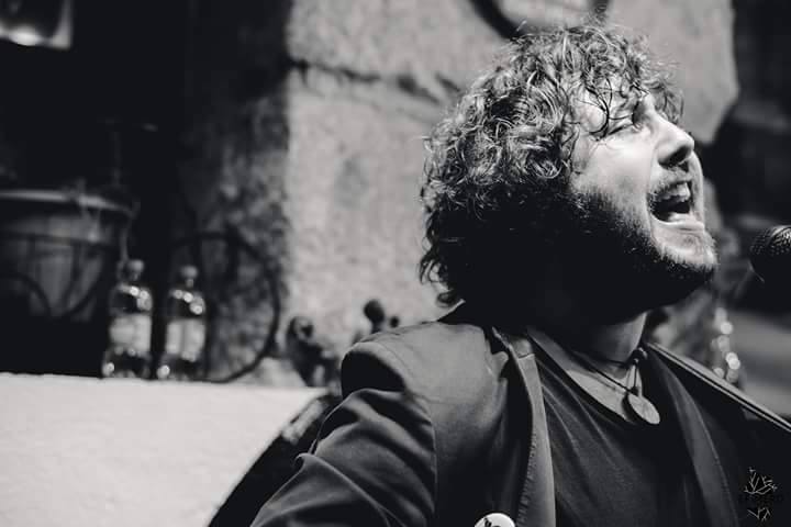 Gonzalo de Cos, en concierto. 