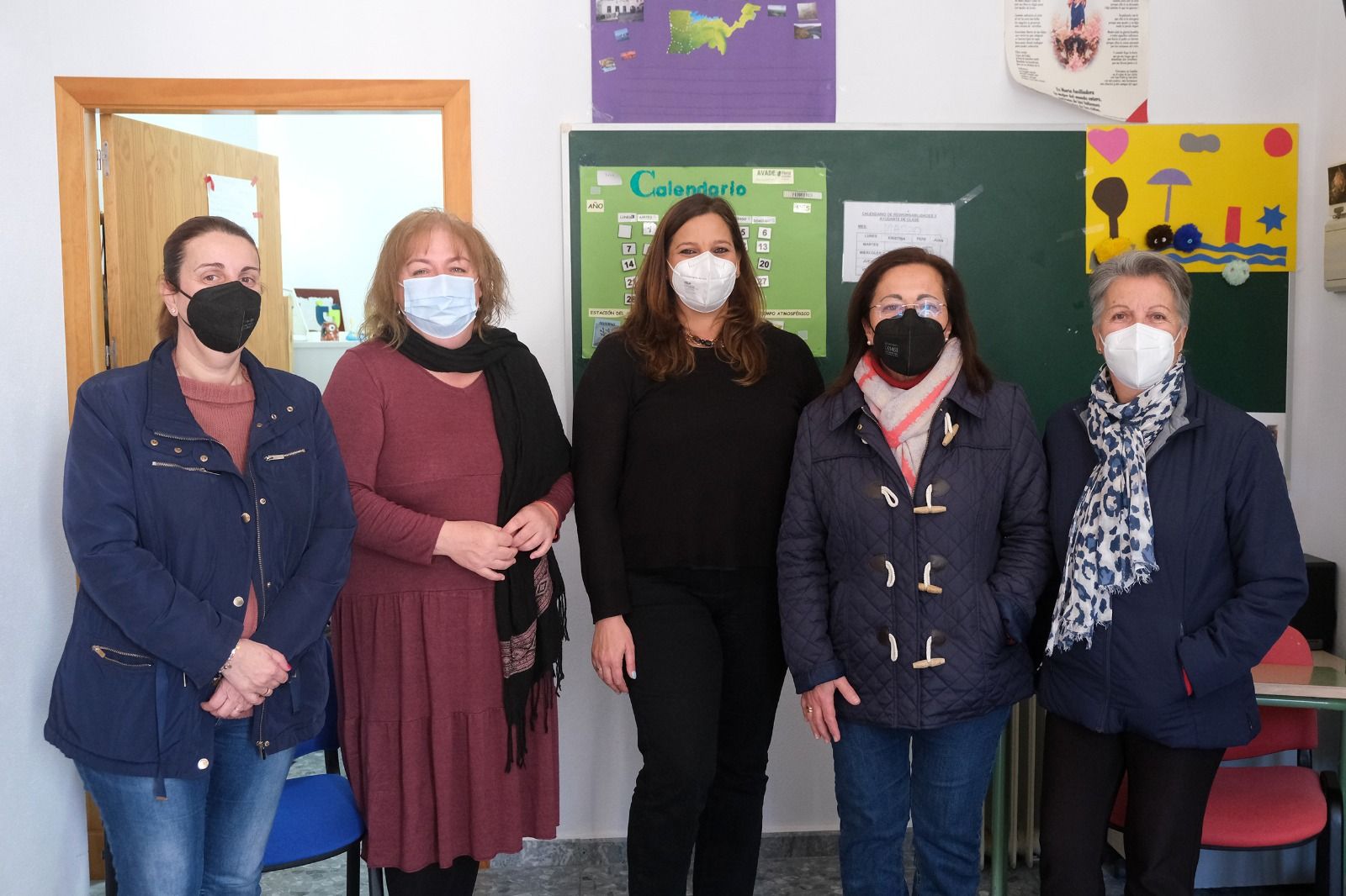 Estefanía Brazo, diputada provincial de Ciudadanos con la asociación Avades