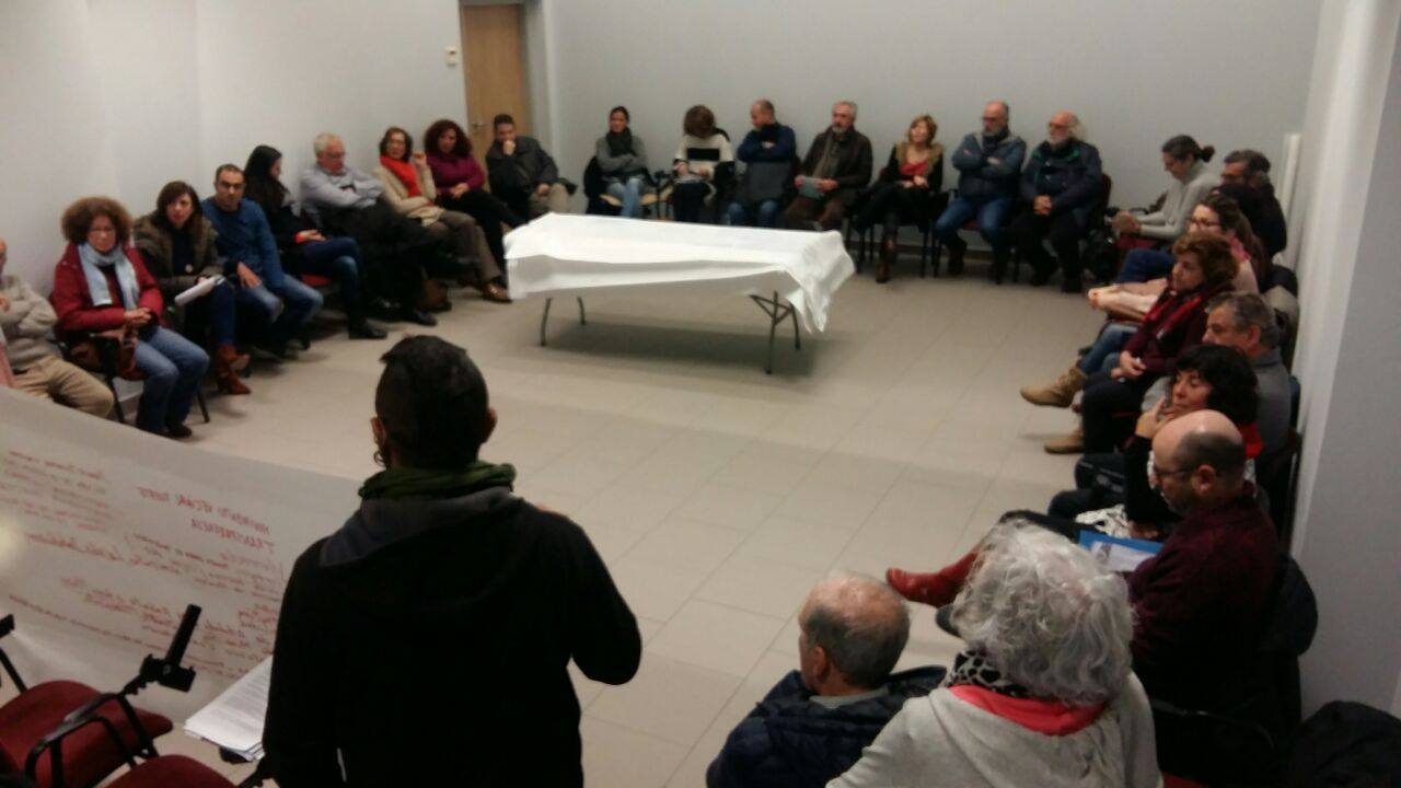 Un momento del encuentro por la confluencia celebrado por Ganemos Jerez. FOTO: GANEMOS