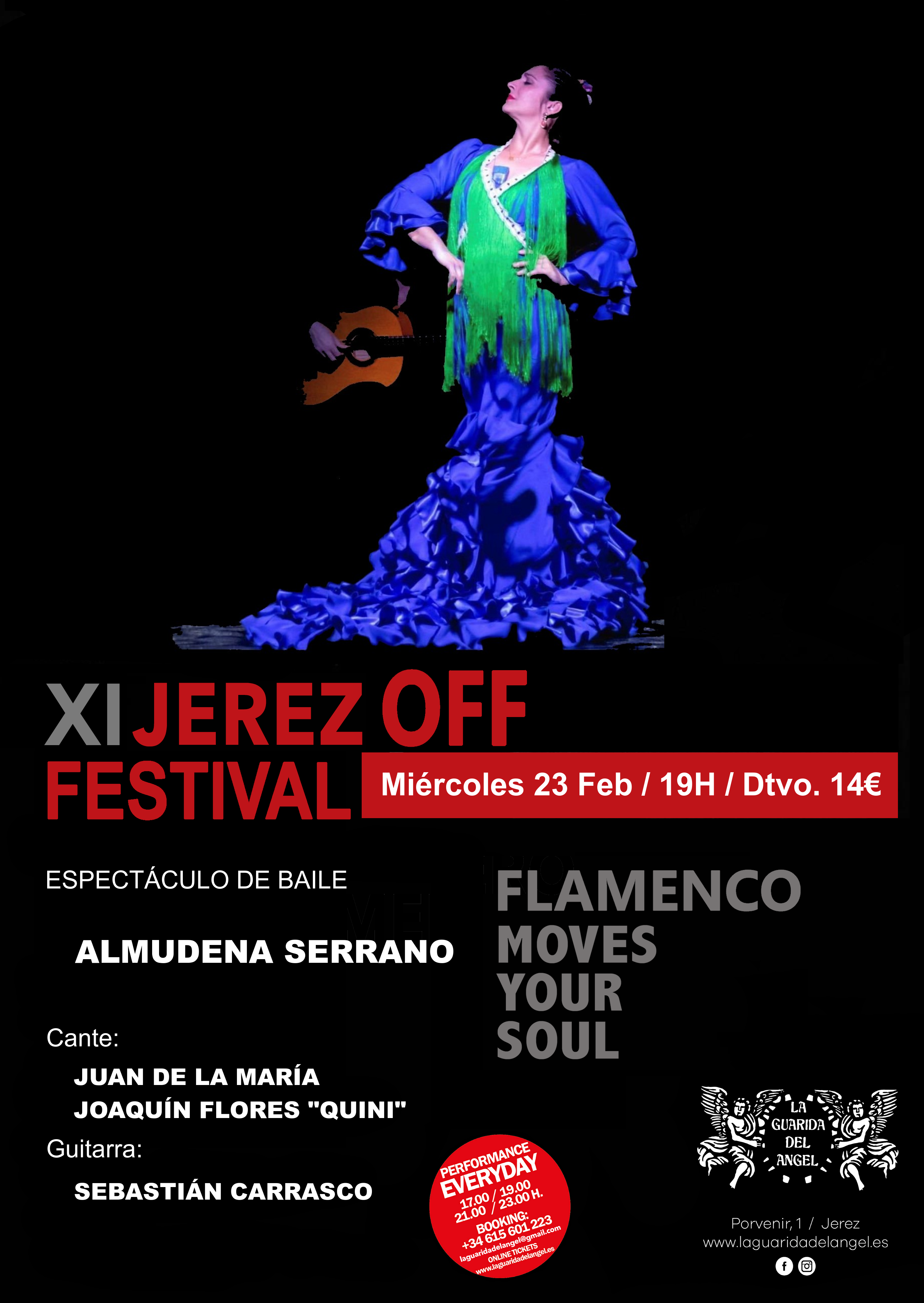 23 FEB ALMUDENA SERRANO CARTEL