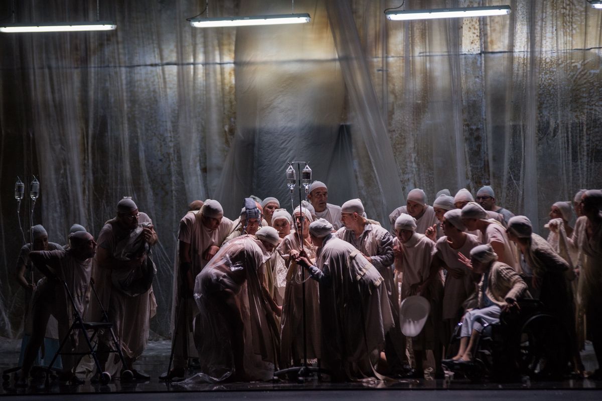'Orfeo y Eurídice', bajo la dirección escénica de Rafael Villalobos, en su estreno en Villamarta. FOTO: MANU GARCÍA