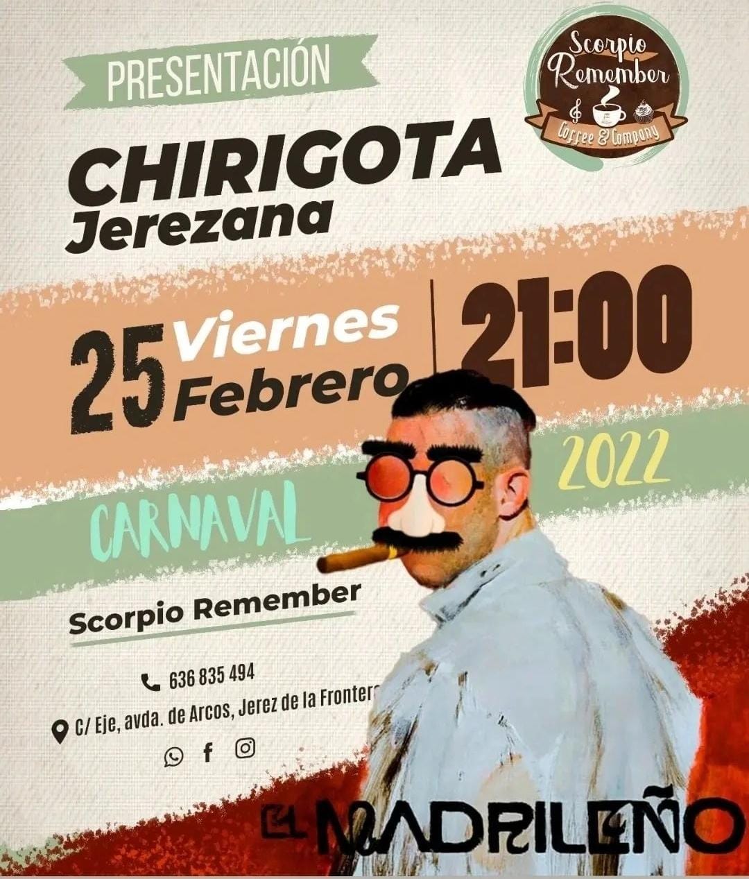 Actuación de La Chirigota Jerezana este viernes