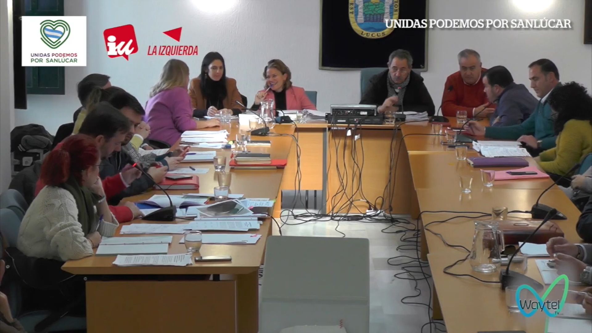 El pleno de Sanlúcar La Mayor, con la bronca desatada entre Vox y Unidas Podemos