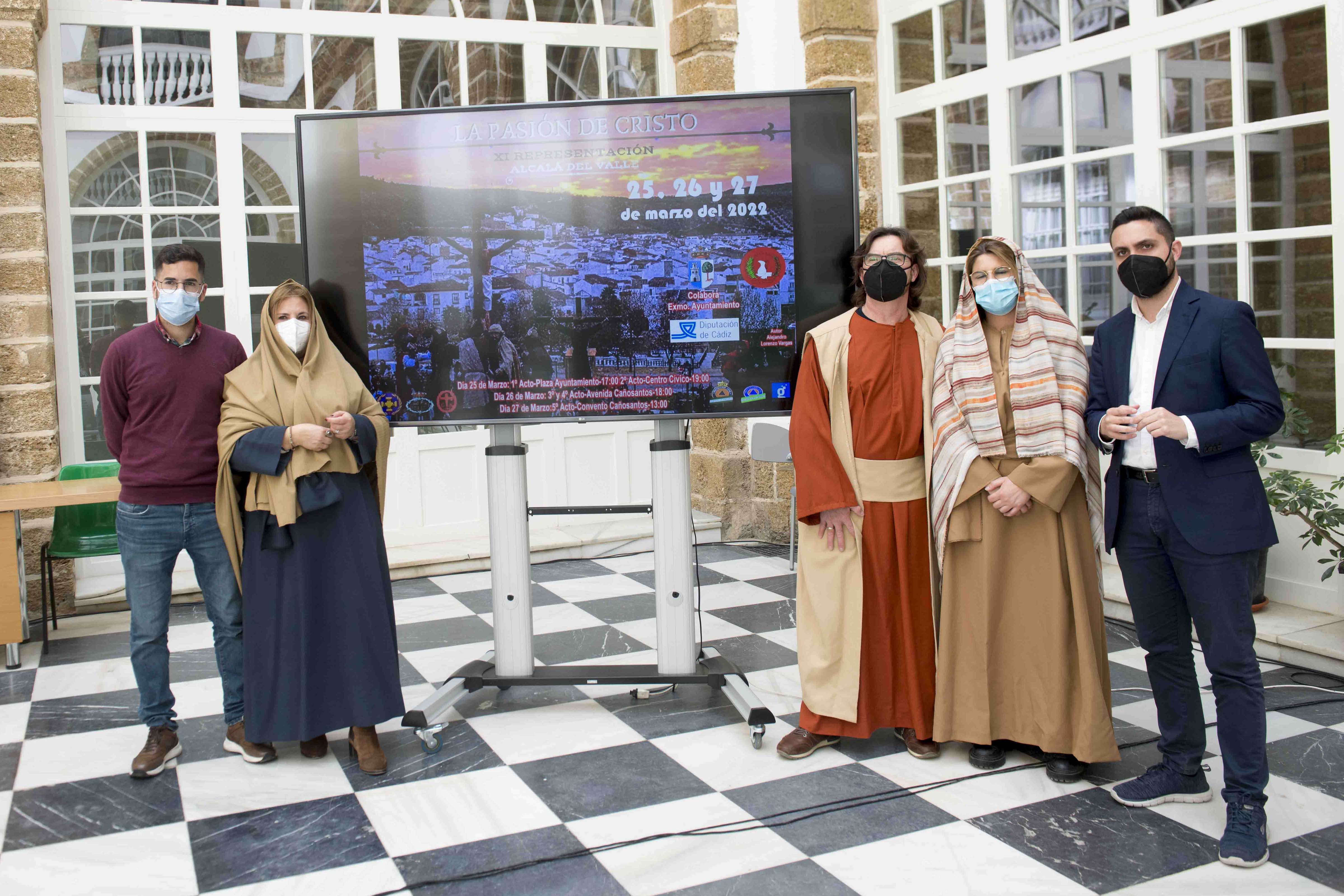 Presentación de los actos sobre la Pasión de Cristo que tendrán lugar en Alcalá del Valle 