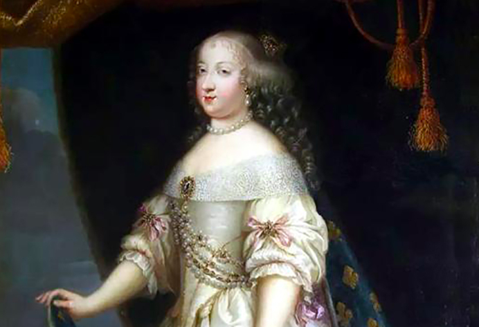 Un retrato de María Teresa de Austria.
