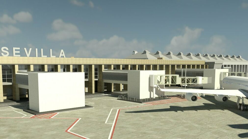 El proyecto para el Aeropuerto de Sevilla, que fue presentado por Aena en 2019