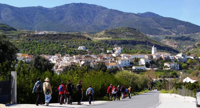 Una imagen de Restábal, en El Valle (Granada). FOTO: TURISMO VALLE DE LECRÍN. 