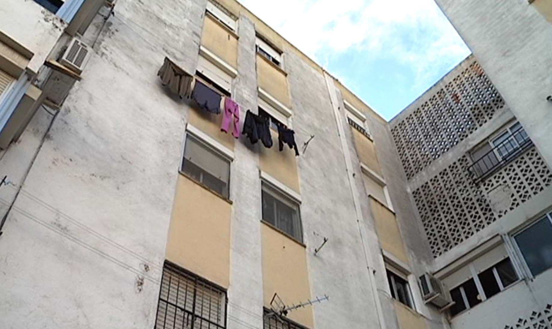 Vista de la barriada de San Telmo, en una imagen de Canal Sur.