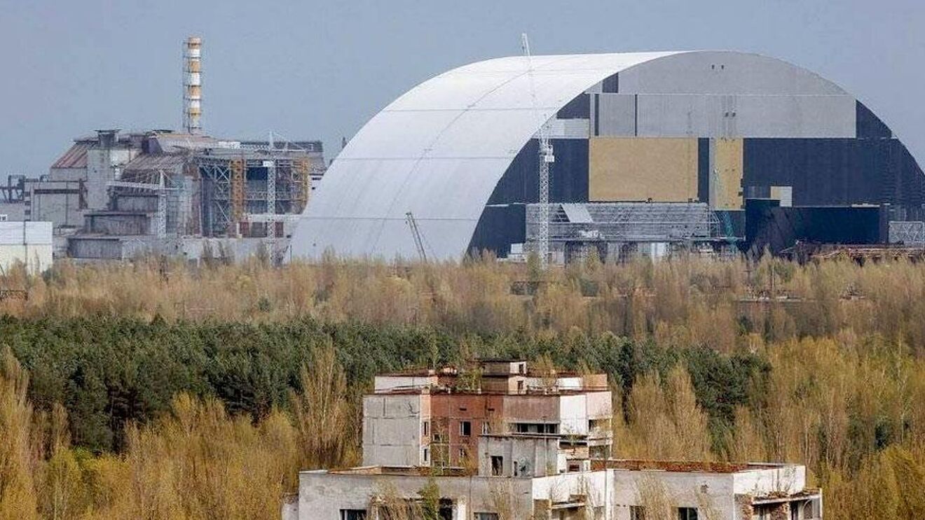 La central nuclear de Chernóbil en una fotografía de archivo